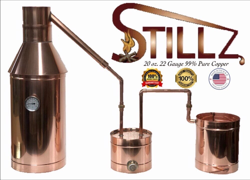 WOW!! 6 Gallon Copper Moonshine Still+Thumper+Worm- Private Listing