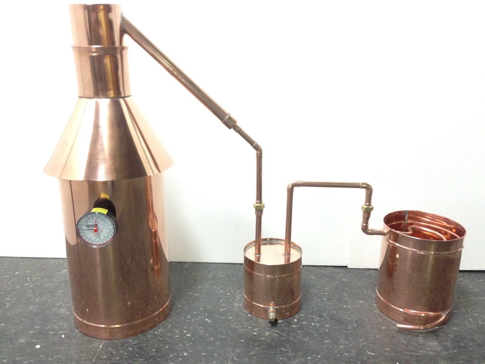 6 Gallon Copper Moonshine Still-Thumper/Worm100%